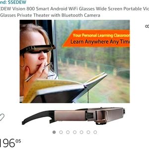 3D Android video glasses..